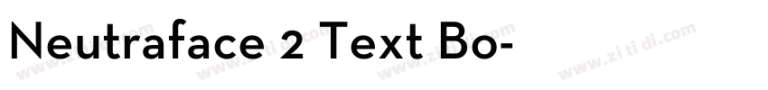 Neutraface 2 Text Bo字体转换